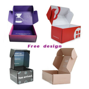 Roll End Front Tuck Corrugated mailer box