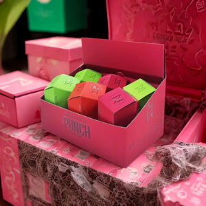 Display Box Hexagon Special Shaped Box Set Custom Printing