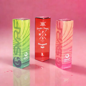 Holographic Paper Eliquid Ejuice Box Auto Close Bottom