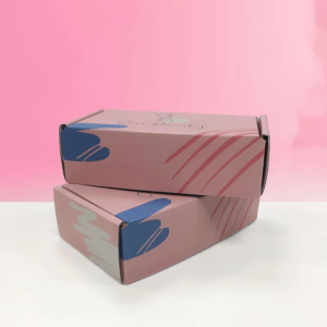 Small Corrugated Mailing Shipping Box CMYK Printing