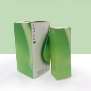 Cardstock 18pt Paper Folding Tuck box For Dropper bottle