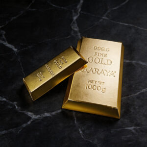 Gold shape box