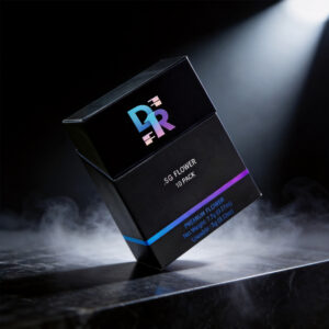 Cigarette style box